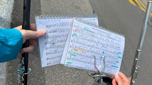 Samstagsprobe Marschmusik